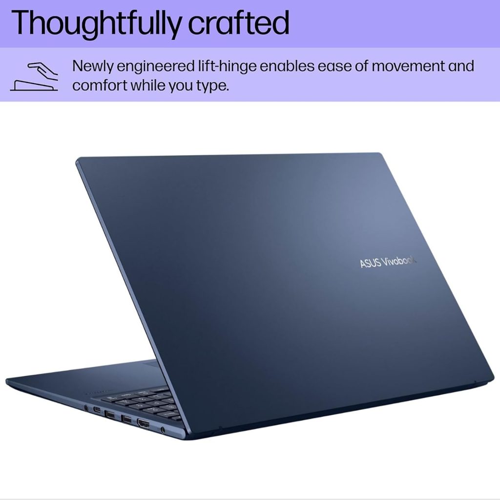 ASUS 2023 Newest Vivobook Laptop, 16 HD Display, AMD Ryzen 7 5800HS (8 core, Beats i7-1195G7), 12GB RAM, 512GB SSD, AMD Radeon Graphics, WiFi 6, Chiclet Keyboard, USB-AC, Windows 11 Home