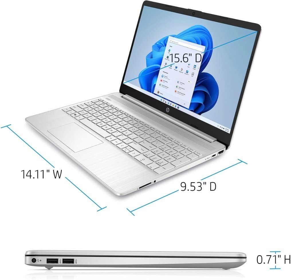 HP 15.6 Touchscreen Newest Flagship HD Laptop, Intel i3-1115G4 up to 4.1GHz (Beat i5-1035G4), 16GB RAM, 1TB NVMe SSD, Fast Charge, Numpad, Bluetooth, Wi-Fi, HDMI, Win 11 Home S,w/GM Accessories