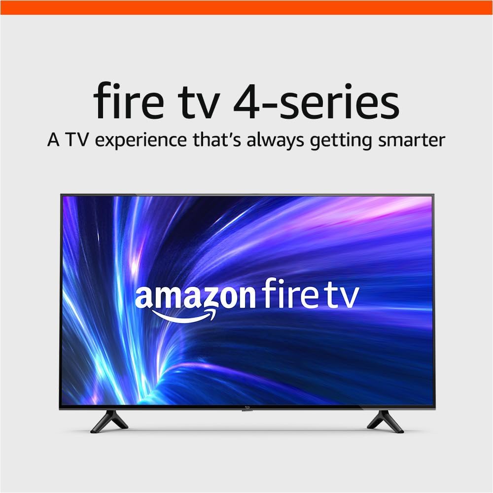 Amazon Fire TV 43 4-Series 4K UHD smart TV with Fire TV Alexa Voice Remote, stream live TV without cable